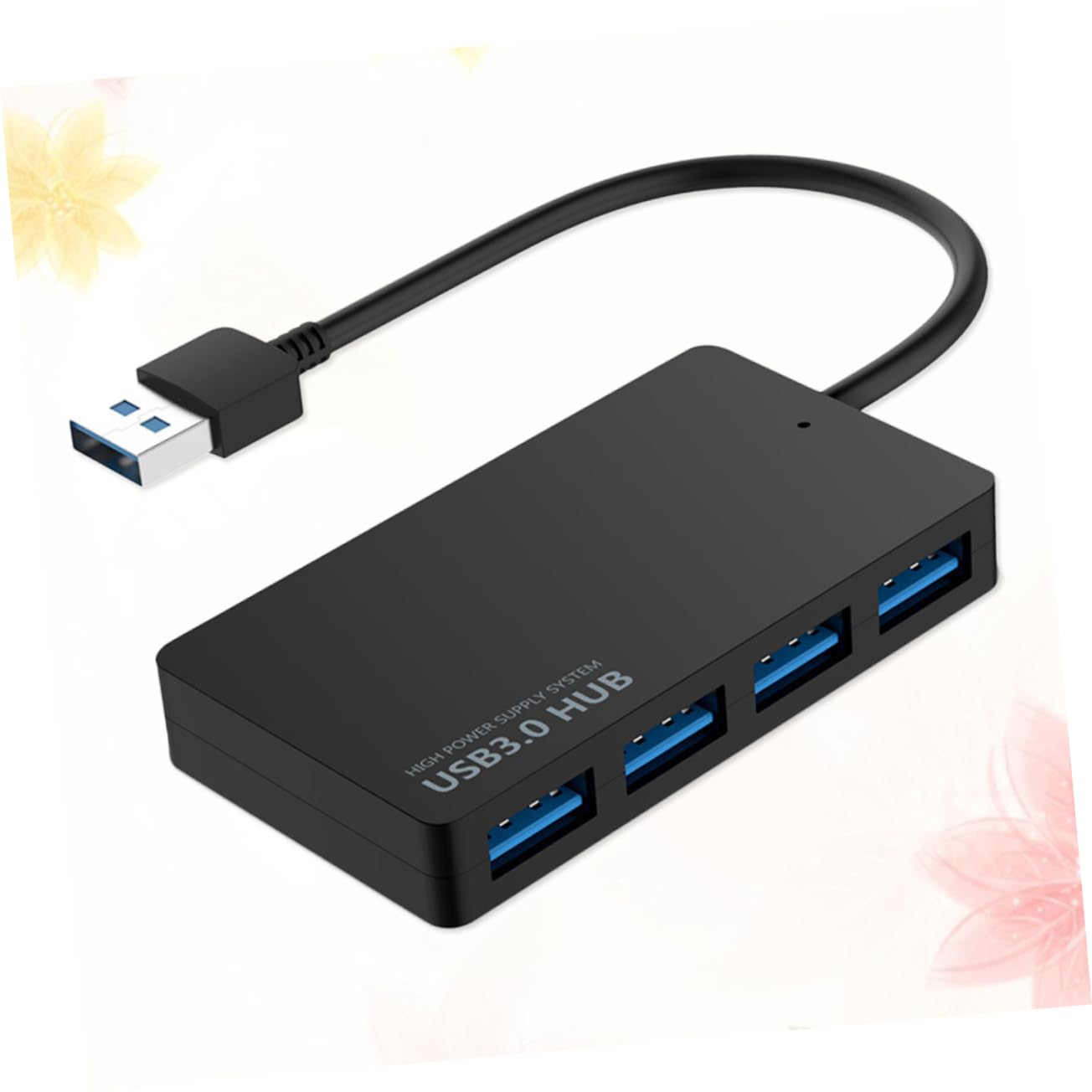 CAXUSD 7-in-1 USB C Hub with 4K HDMI, 3 USB 3.0 Ports, SD/TF Card Reader - Portable USB Splitter for MacBook Pro/Air, Dell, HP, Lenovo Laptops - Ideal for Home Office, Travel & Multi-Device Connectivity