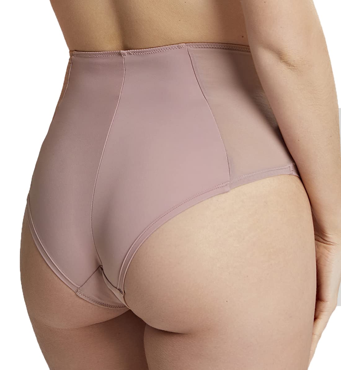 Panache Rocha Deep Brief Underwear - Medium Size in Rose Dust - Comfortable Full Coverage Women's Panties for Everyday Wear & Lingerie Sets