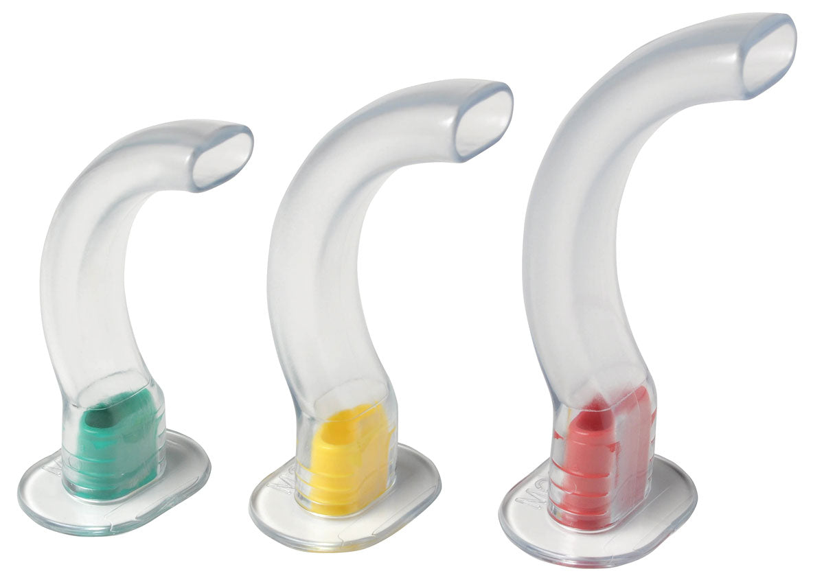 Oropharyngeal Airway Kit - 3 Piece Set for Emergency Medical Use, First Aid, and Airway Management