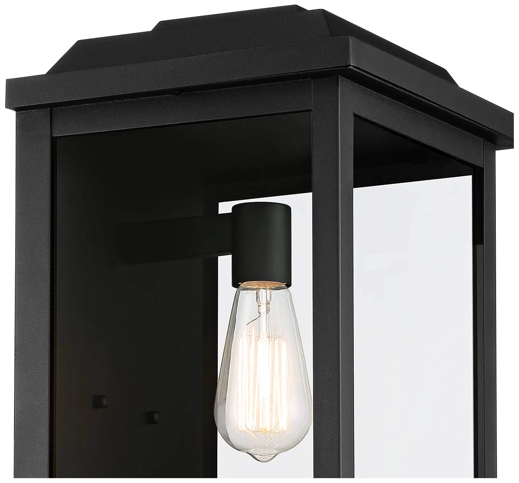 John Timberland Eastcrest Modern Outdoor Wall Light - 18.5
