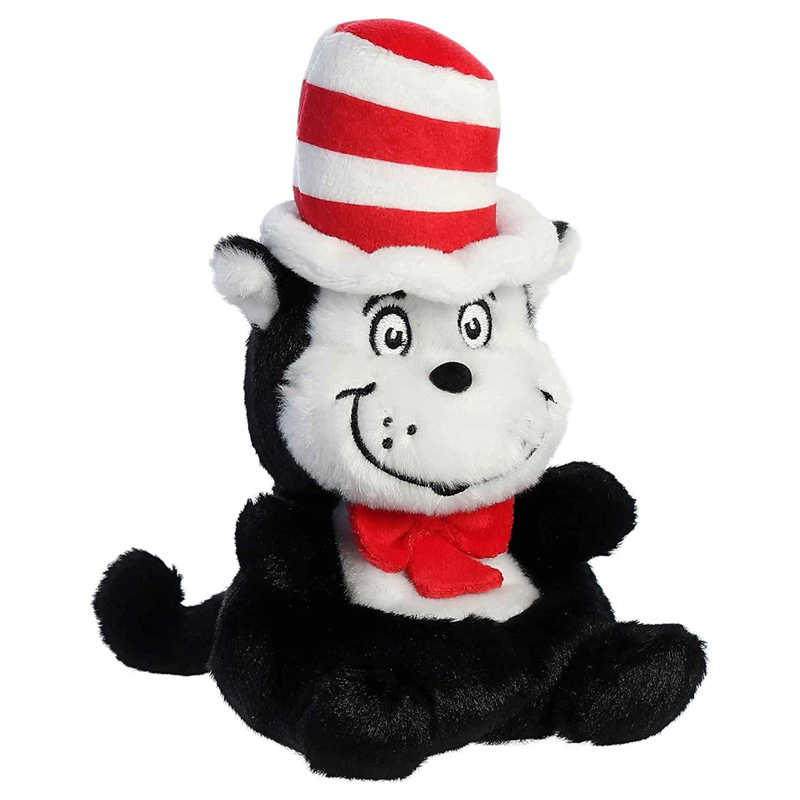 Dr. Seuss Cat in The Hat 5 Inch Plush Toy - Soft Aurora Palm Pal Stuffed Animal for Kids, Perfect for Birthday Gifts, Nursery Decor & Dr. Seuss Book Lovers