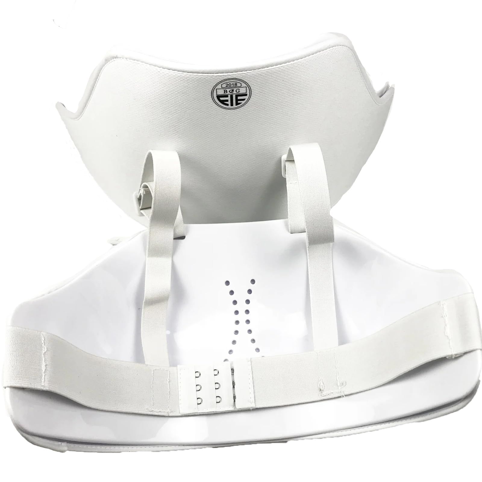 Hema Gear - Premium Hema Fencing Chest Protector for Men & Women - White Fencing Equipment for Training & Competition - Perfect for Historical European Martial Arts Practice