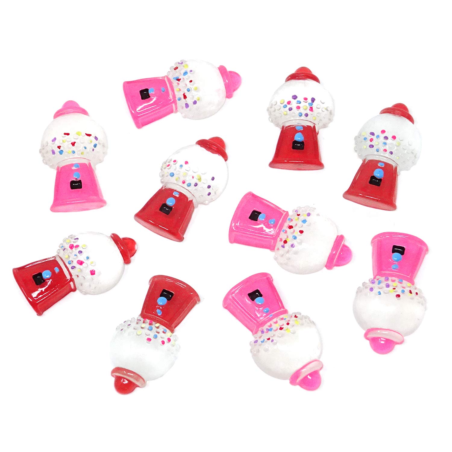 Honbay 10PCS Bubble Gum Machine Resin Beads - DIY Jewelry & Crafts