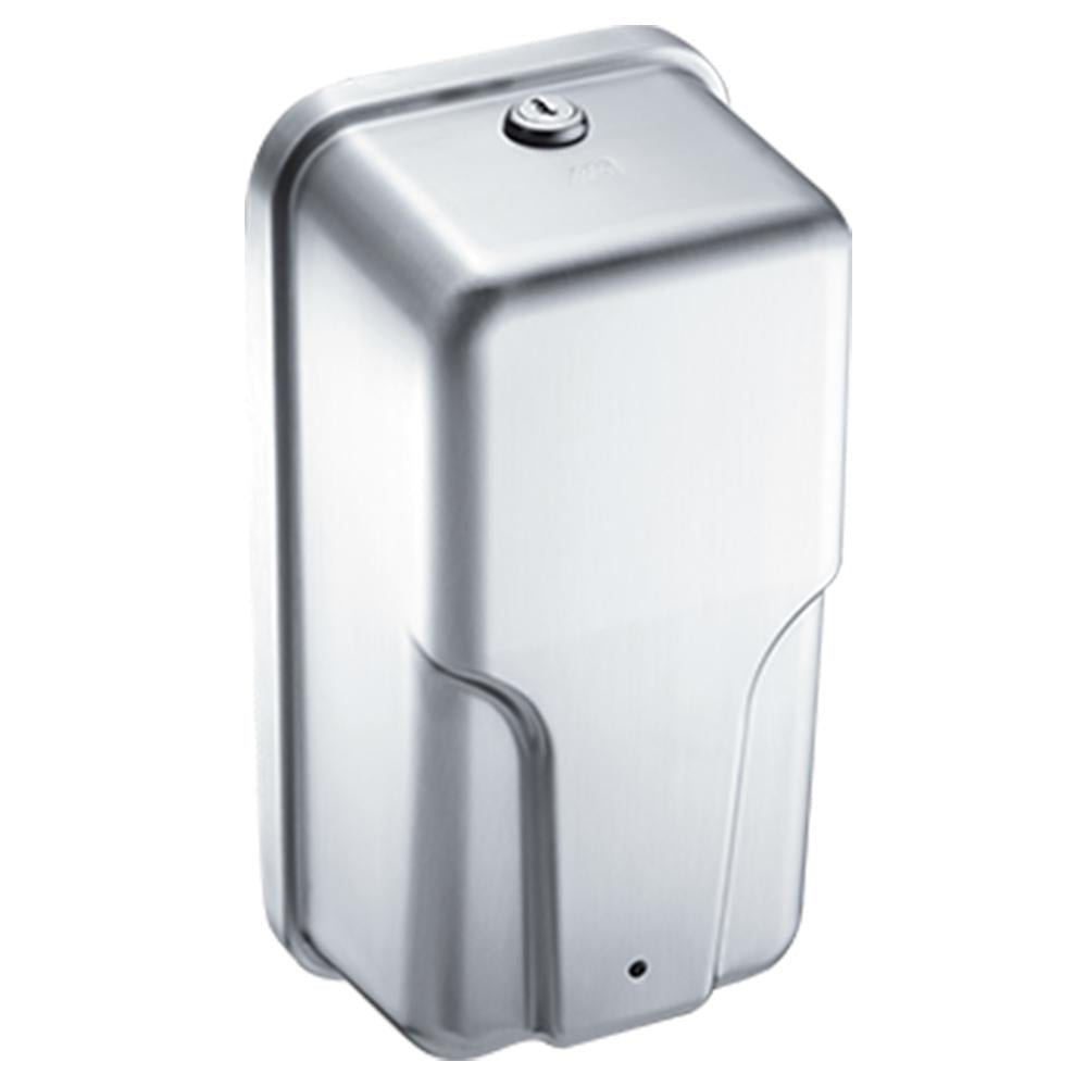 Roval Automatic Soap and Hand Sanitizer Dispenser - 33.8oz Touchless Wall-Mounted Dispenser for Bathroom, Kitchen, or Office - Satin Finish (ASI 20364)