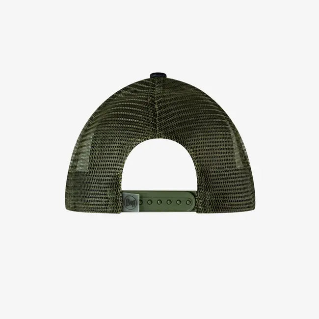 Buff Kote Black Youth Trucker Cap - Adjustable Snapback Hat for Boys & Girls - Perfect for Outdoor Sports, Hiking, and Casual Wear