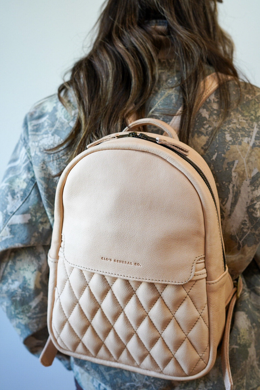 Premium Mini Venture Backpack - Diamond Stitch Vegan Leather Hiking Daypack for Travel, Work & Outdoor Adventures