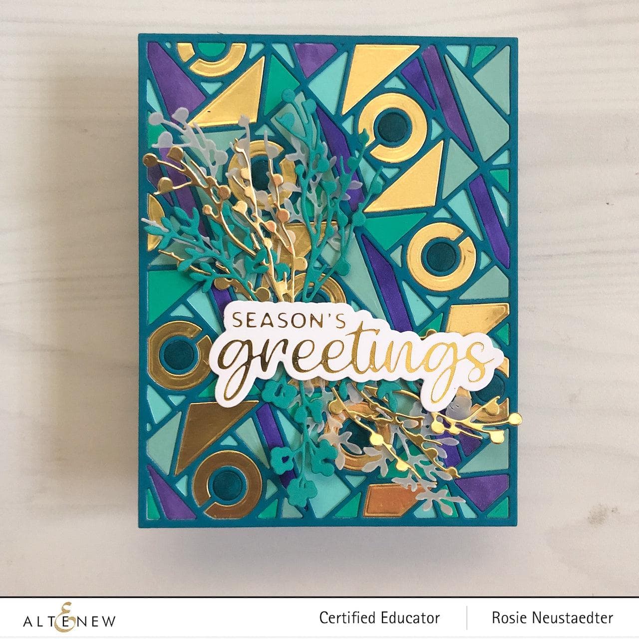 Geo Tiles Cover Die - Premium Geometric Tile Stencils for DIY Home Decor, Crafts & Wall Art Projects