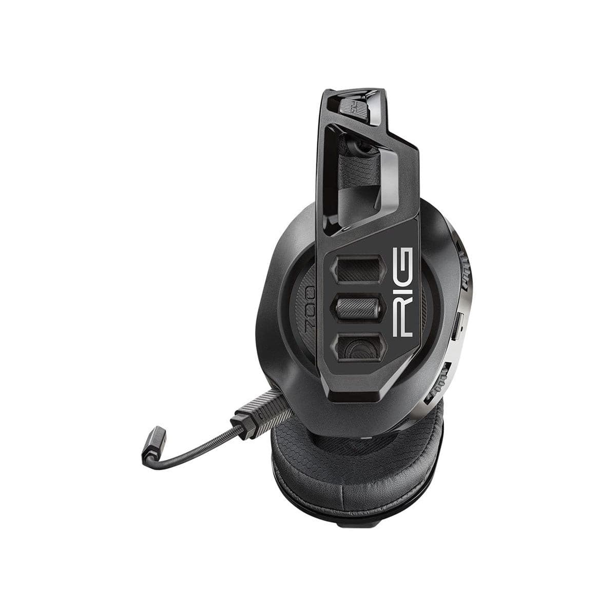 RIG 700 HS Black V2 Wireless Gaming Headset for PS4 & PS5 - Noise Cancelling Over-Ear Headphones with Mic for PC, Xbox, and Mobile Gaming | Perfect for FPS, Battle Royale & Online Multiplayer Games