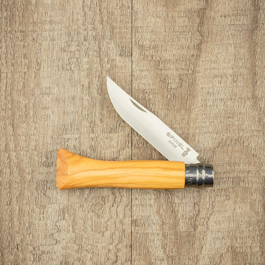 Opinel No.06 Stainless Steel Folding Pocket Knife - Perfect for Camping, Hiking & Outdoor Adventures