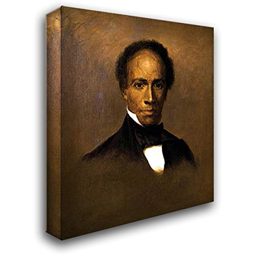 Thomas Sully Edward James Roye 20x22 Gallery Wrapped Canvas Art Print - Premium Stretched Wall Decor for Living Room, Office & Gifts