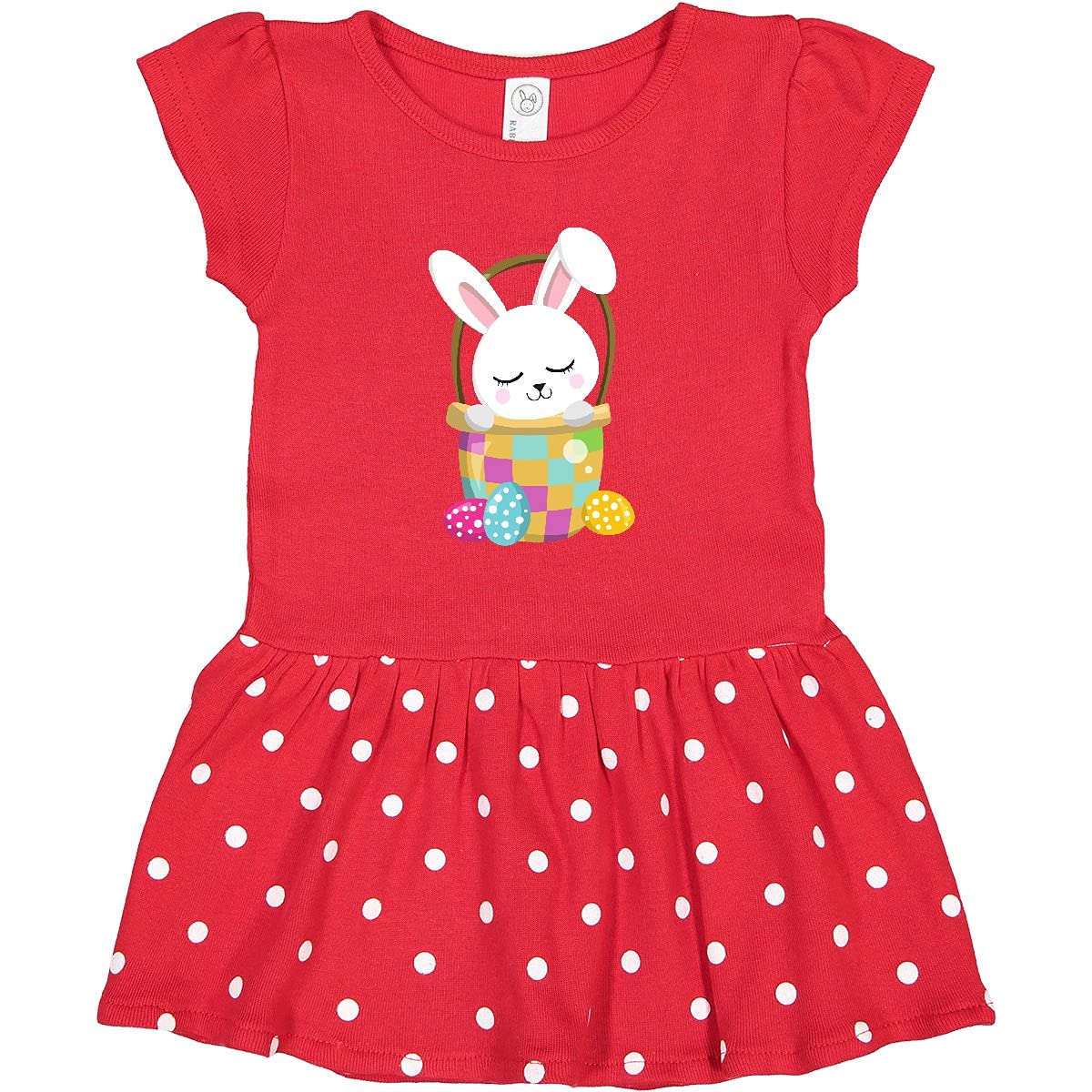 Inktastic Easter Bunny Toddler Dress - Cute Easter Outfit for Kids