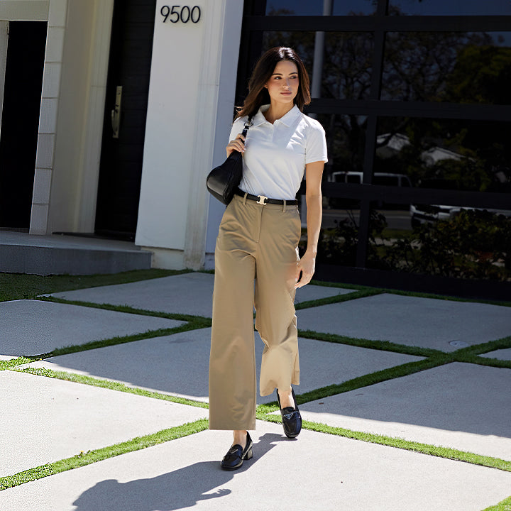 Magic Banding Women's Trill Slacks - Comfortable Stretch Pants for Work & Travel - Size 10 - Perfect for Office, Business Casual & Everyday Wear
