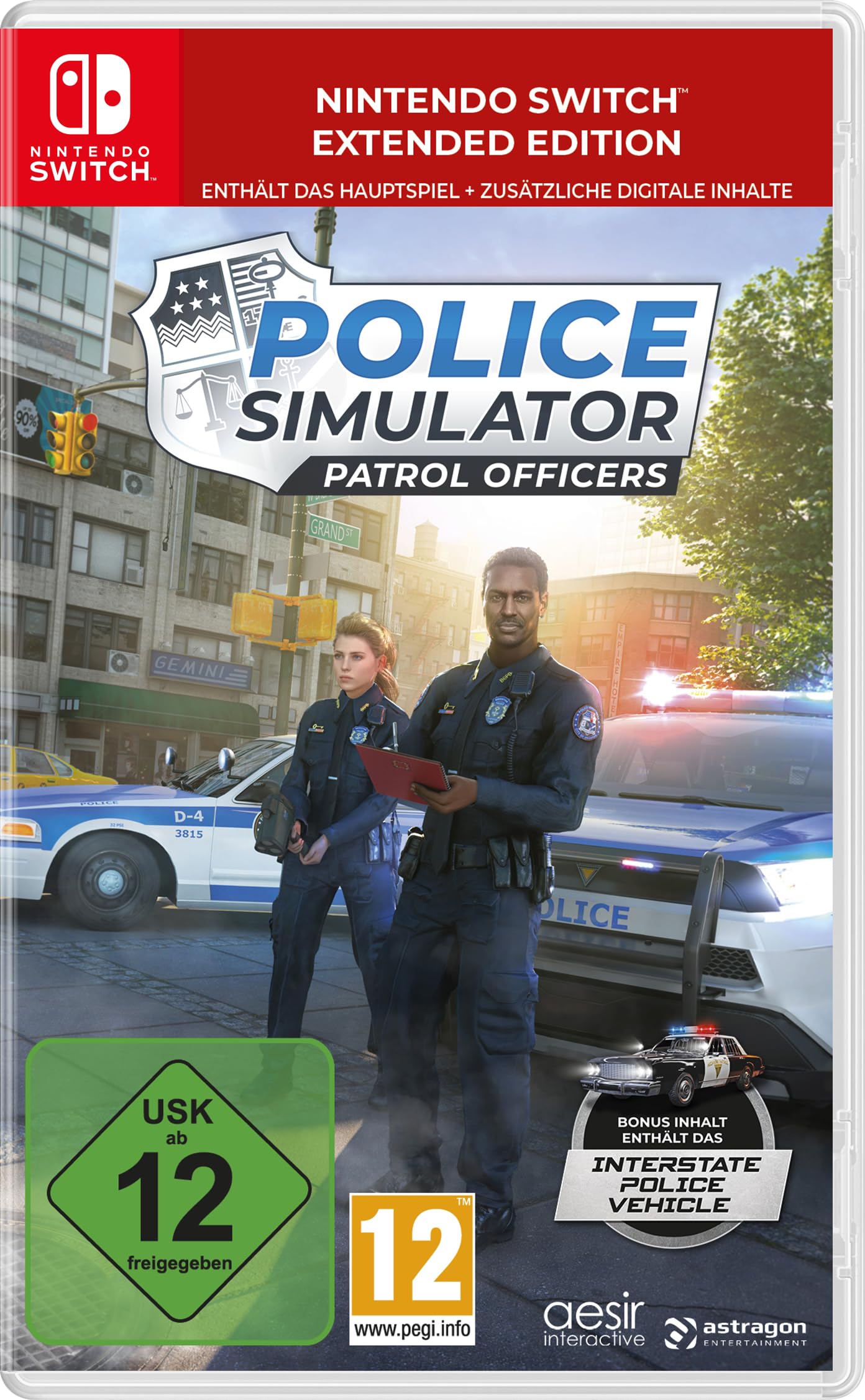 Police Simulator: Patrol Officers - Extended Edition for Nintendo Switch | Law Enforcement Simulation Game | Perfect for Aspiring Cops & Gaming Enthusiasts