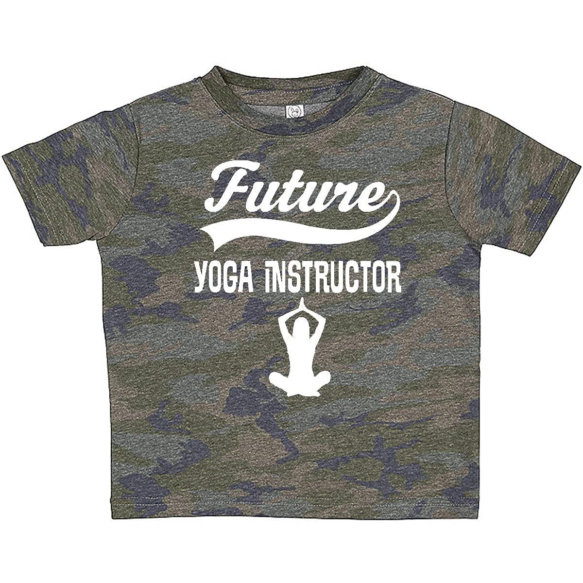 Inktastic Future Yoga Instructor Fitness Teacher Baby T-Shirt - Cute Yoga-Themed Outfit for Toddlers & Infants - Perfect for Yoga Classes, Playtime & Casual Wear