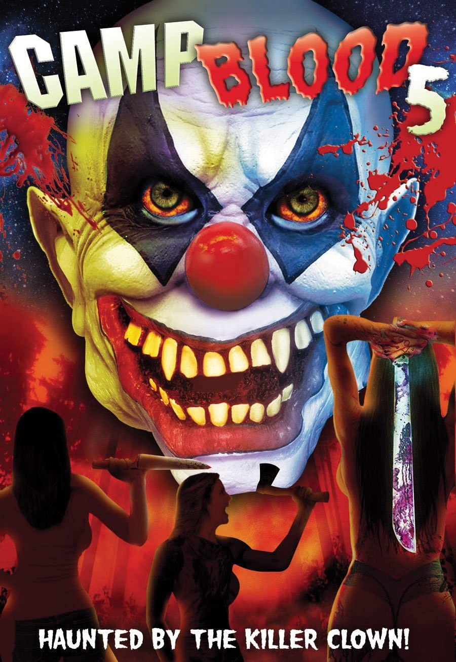 Camp Blood 5 Horror Movie DVD - Scary Slasher Film for Halloween & Movie Nights