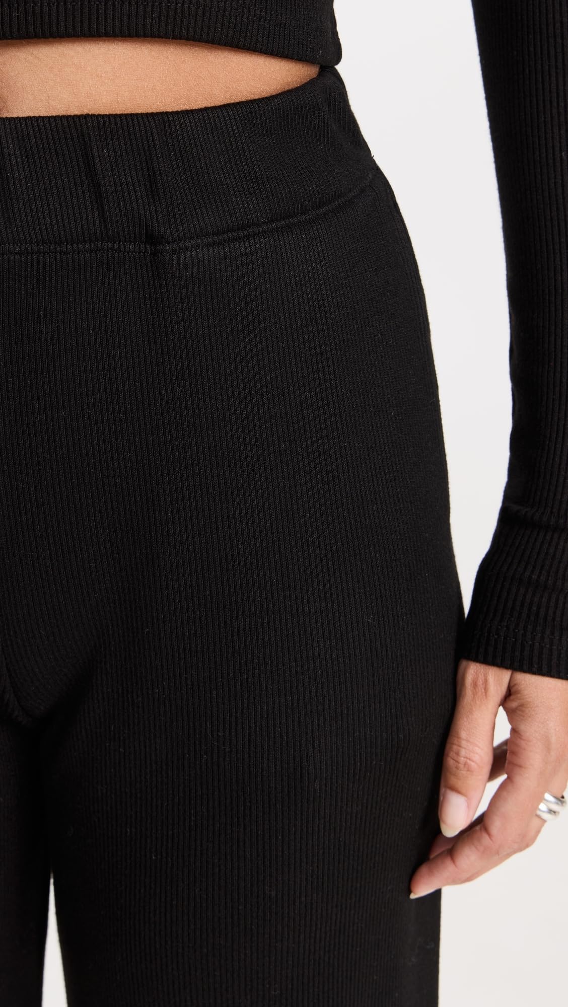 SPRWMN Women's Wide Leg Pants - High Waisted Flowy Trousers for Casual & Office Wear | Comfortable Stretch Fabric for Everyday Outfits & Work Attire