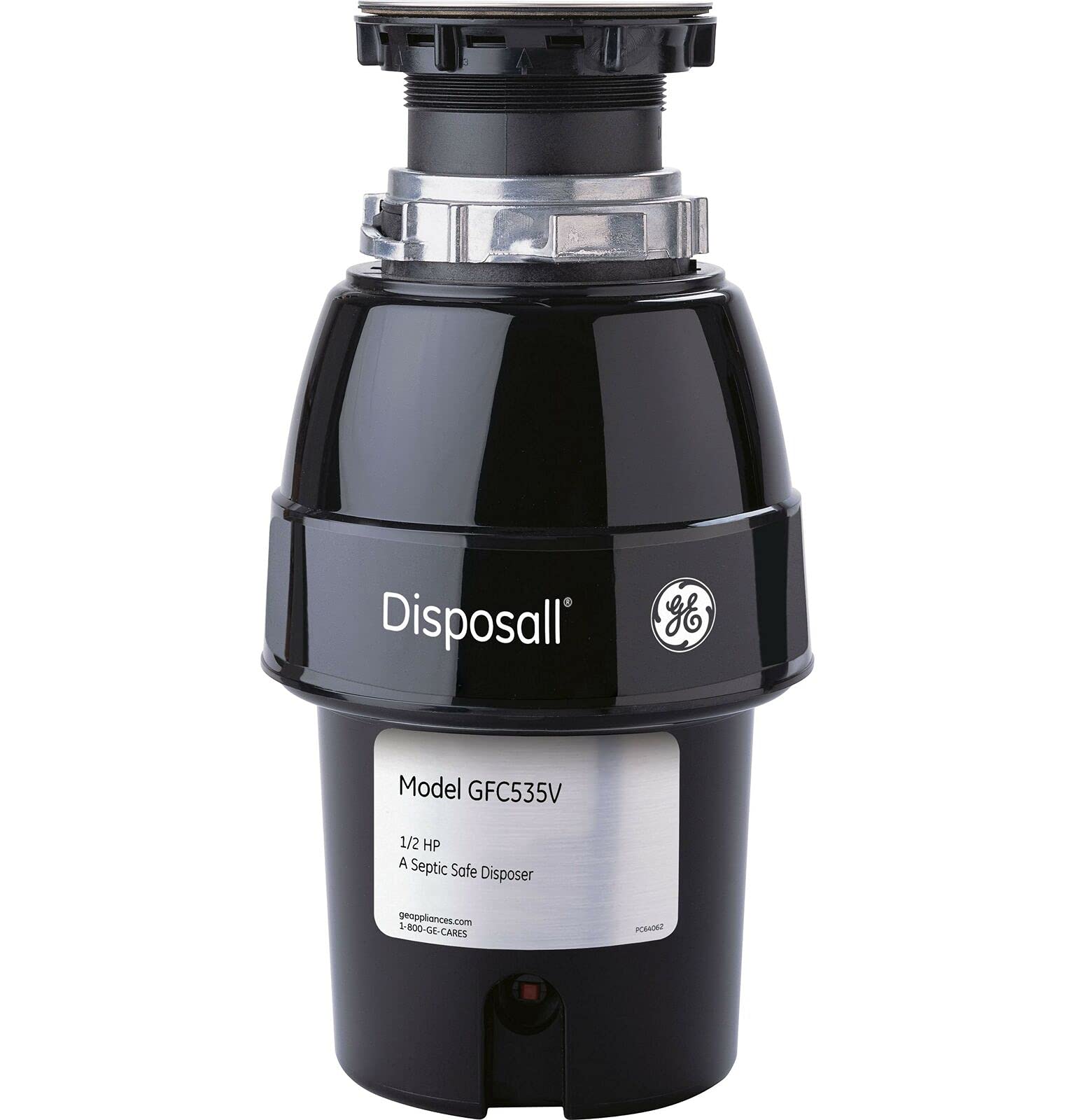 GE GFC535V Compatible 0.5 HP Continuous Feed Garbage Disposal - Heavy Duty Food Waste Grinder for Kitchen Sink, Perfect for Home & Restaurant Use