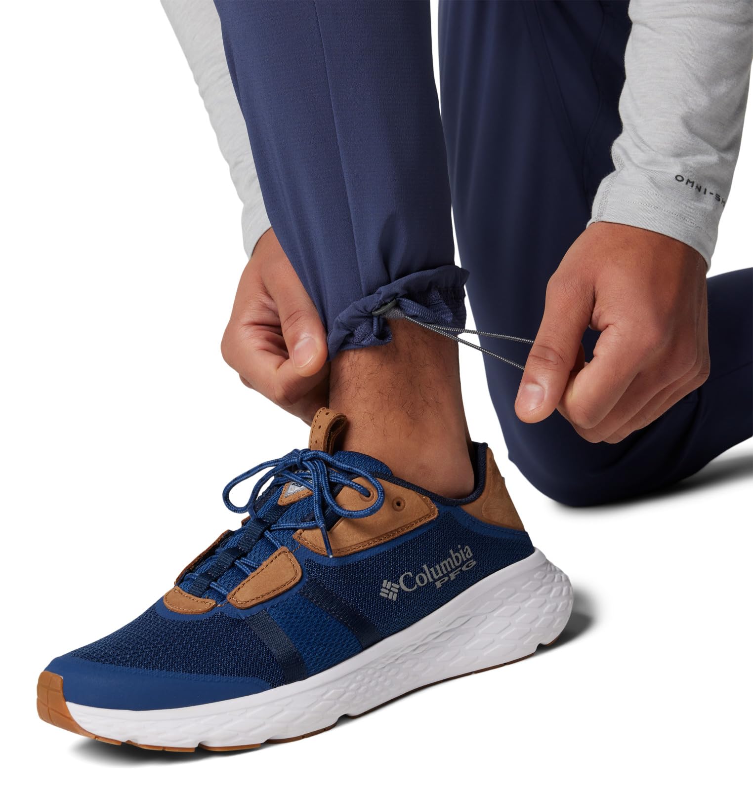 Columbia Men's PFG Uncharted Quick-Dry Fishing Pants - Lightweight, UPF 50+ Sun Protection, Breathable for Outdoor Activities, Hiking, and Travel