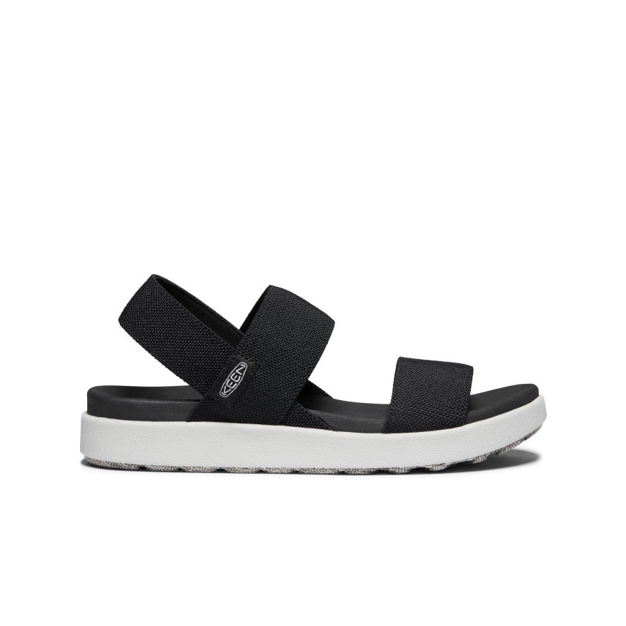 Women's Elle Backstrap Sandal - Comfortable Strappy Sandals for Women | Black | Perfect for Summer, Beach, Vacation & Casual Outings