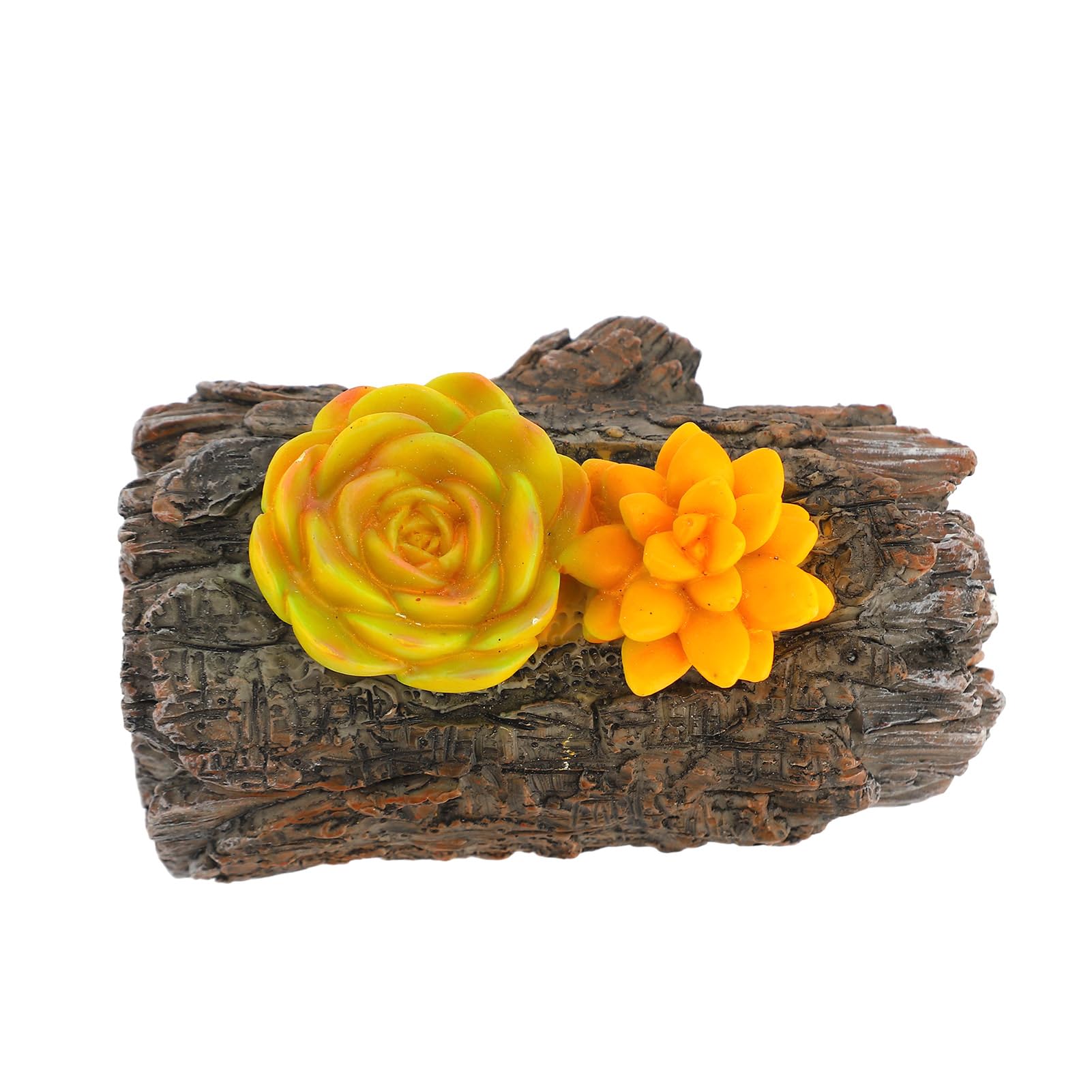 Faux Stump Key Box - Weatherproof Outdoor Key Holder with Hidden Compartment | Perfect for Garden, Yard & Home Security (Hide Spare Keys Safely)