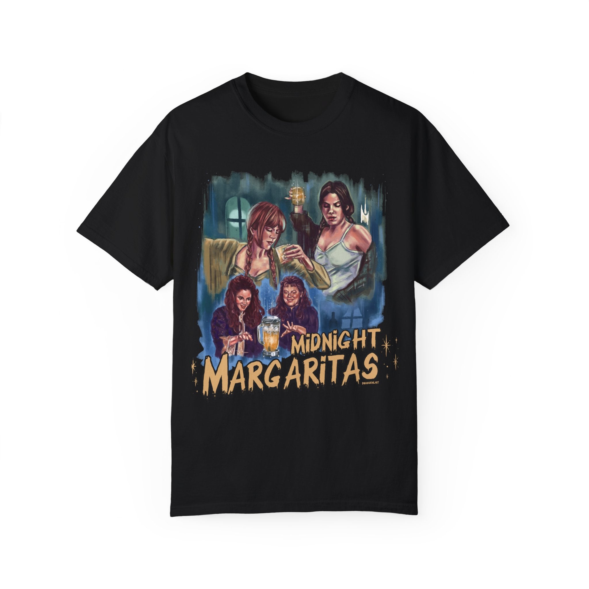 Midnight Margarita Shirt | Trendy Cocktail Party Top | Perfect for Girls' Night Out & Summer Vacations