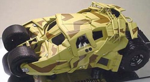 Hot Wheels 2005 Batmobile 1:18 Scale Diecast Model Car - Desert Camouflage Collectible Toy for Display & Play | Perfect for DC Fans, Car Collectors & Gift Giving