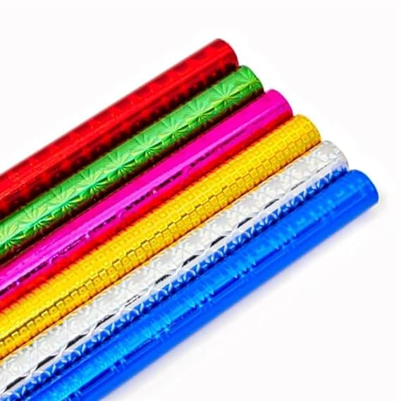 YBN 30-Pack Holographic Gift Wrapping Paper Sheets - 25