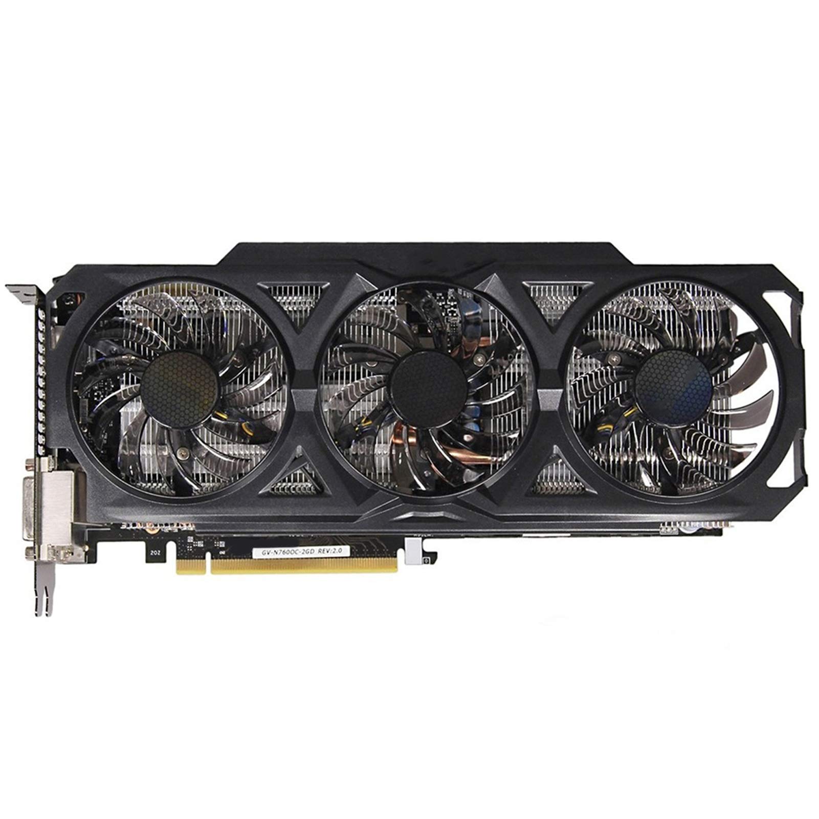 XLL Compatible with GIGABYTE GTX 760 2GB 256Bit GDDR5 Graphics Card | NVIDIA VGA GPU | HDMI DVI Output | Gaming & Video Editing PC Build | Perfect for High-Performance Gaming & 3D Rendering Workstations