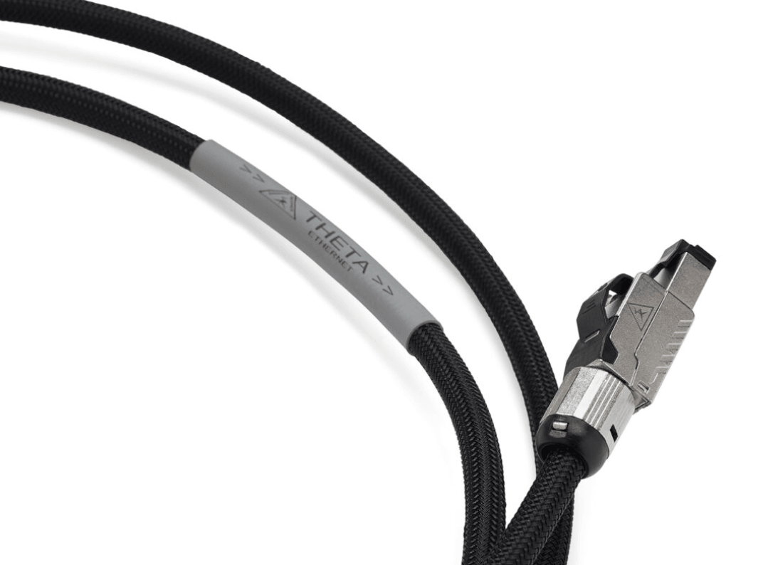 Shunyata Theta High-Speed Ethernet Cable - Premium Digital Audio/Video Streaming Cable for Home Theater & Gaming - 4K/8K HDMI, Hi-Res Audio, Low Latency (1m/3ft) - Perfect for Audiophile Systems, Smart TVs & Online Gaming