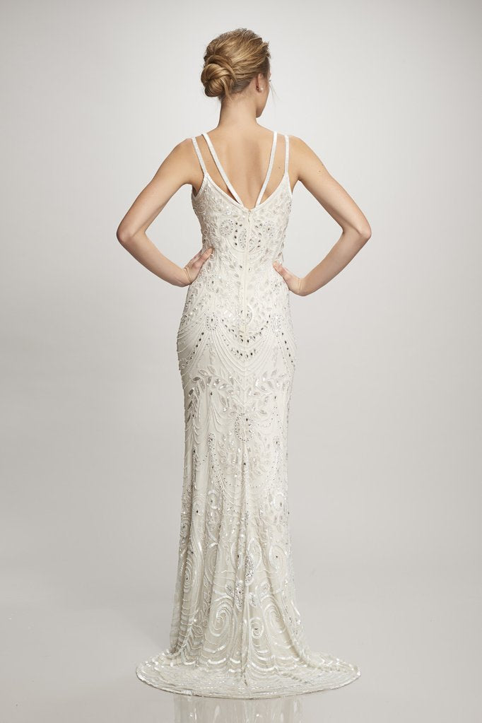 BHLDN Theia Elsa Wedding Gown - Elegant Lace Bridal Dress for Bride, Perfect for Formal Weddings & Special Occasions