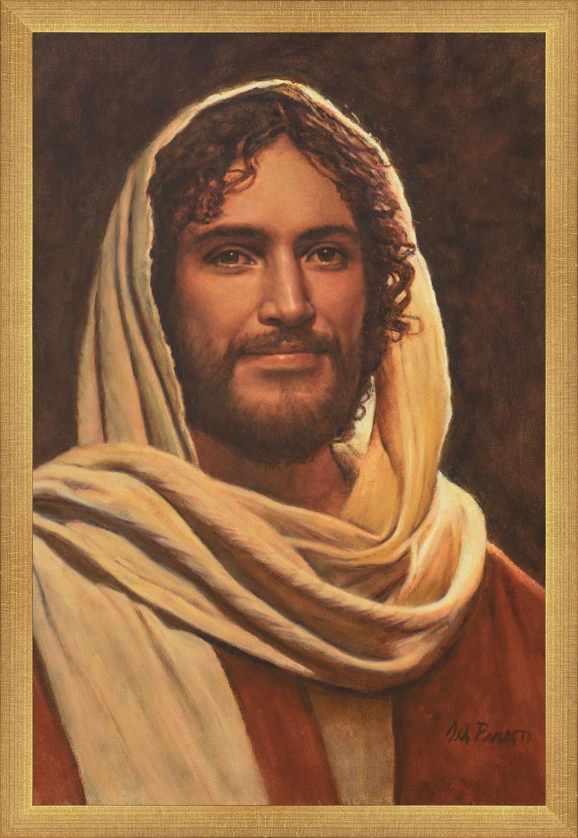 Emmanuel By Del Parson - Premium Religious Wall Art for Home & Church Decor - Perfect for Living Rooms, Bedrooms & Worship Spaces