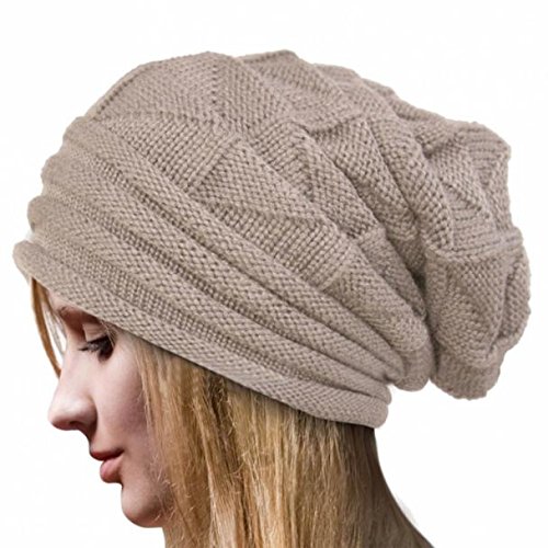 ZEFOTIM Women's Winter Crochet Hat - Soft Wool Knit Beanie for Cold Weather - Warm & Stylish Winter Accessory for Outdoor Activities, Skiing, and Daily Wear