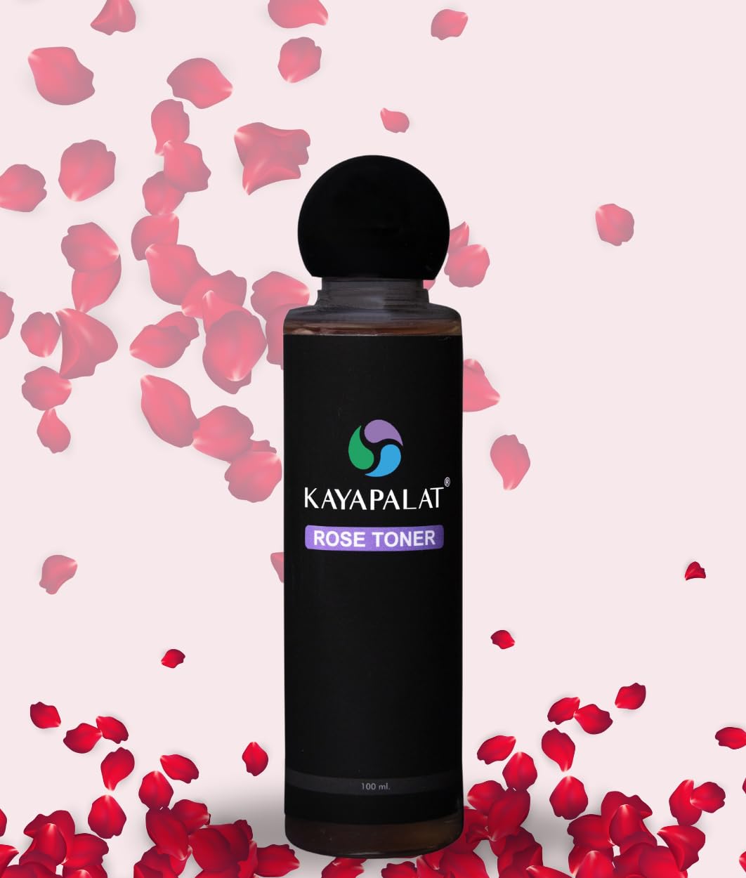 KAYAPALAT Pure Rose Water Facial Toner - 100% Natural Hydrating Mist for Healthy Skin & Even Skin Tone | Alcohol-Free Makeup Remover for All Skin Types | Perfect for Daily Skincare Routine, Makeup Prep & Post-Workout Refresh