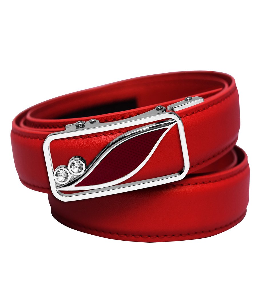 Iris Ruby Red Buckle - Premium Large Size Fashion Accessory for Handbags, Belts & Shoes | Perfect for DIY Crafts, Outfit Styling & Gift Giving