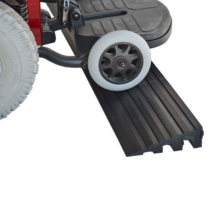 Diestco Threshold Ramp - Heavy Duty Aluminum Wheelchair Ramp for Home & Business - Portable ADA Compliant Access Ramp for Steps, Doorways & Vehicles (Use for Smooth Transitions Between Indoor/Outdoor Spaces)