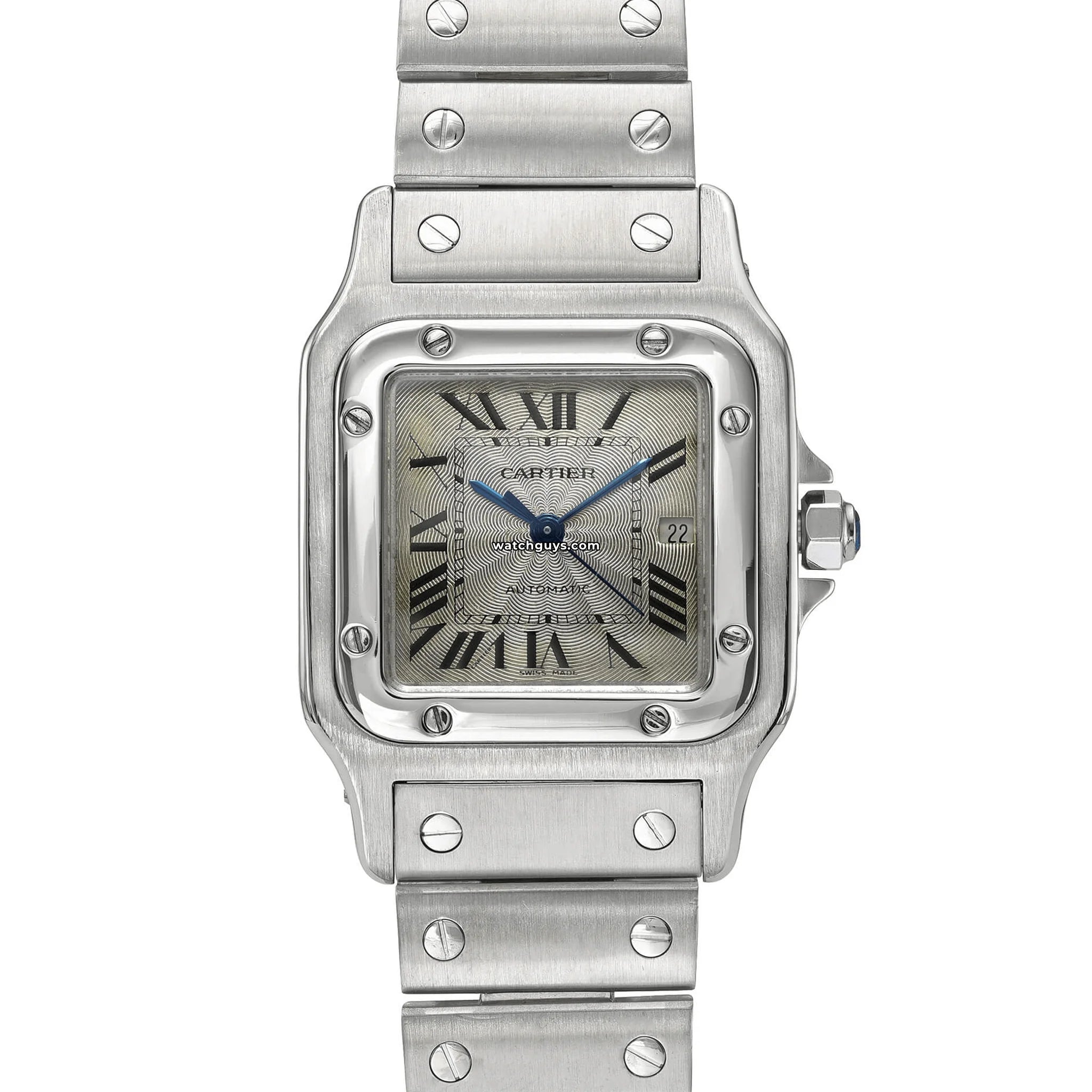 Cartier Santos Galbee 2319 Luxury Watch - Authentic Swiss Made Chronograph for Men - Perfect for Business, Formal Events & Luxury Gifting