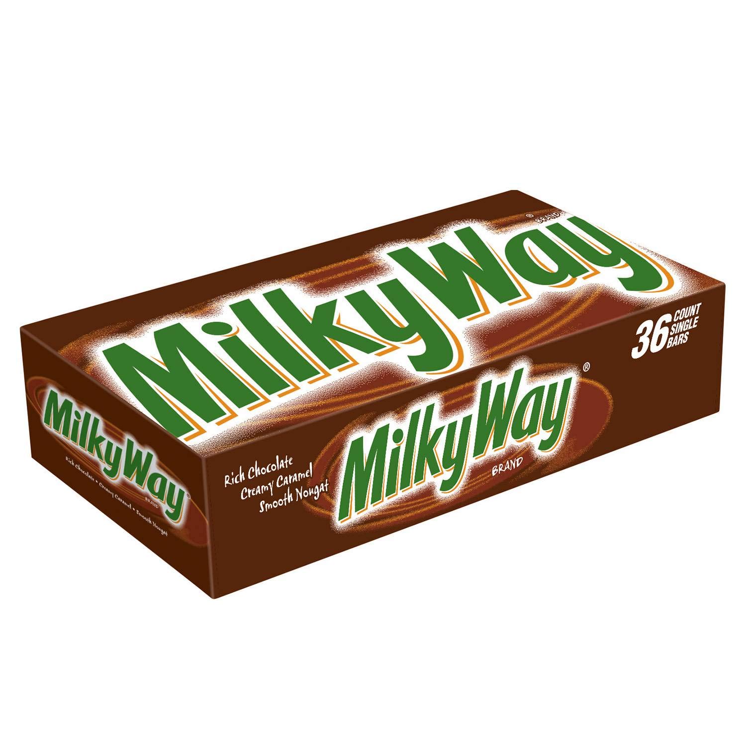 Milky Way Chocolate Candy Bar 1.84 oz (52g) - Delicious Caramel & Nougat Chocolate Snack - Perfect for Parties, Halloween Treats & Office Snacks