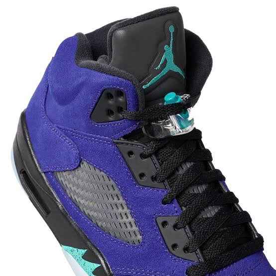 Air Jordan 5 Retro Alternate Grape Basketball Shoes - Men's High-Top Sneakers for Streetwear & Casual Style | Perfect for Basketball Games, Gym Workouts & Urban Fashion