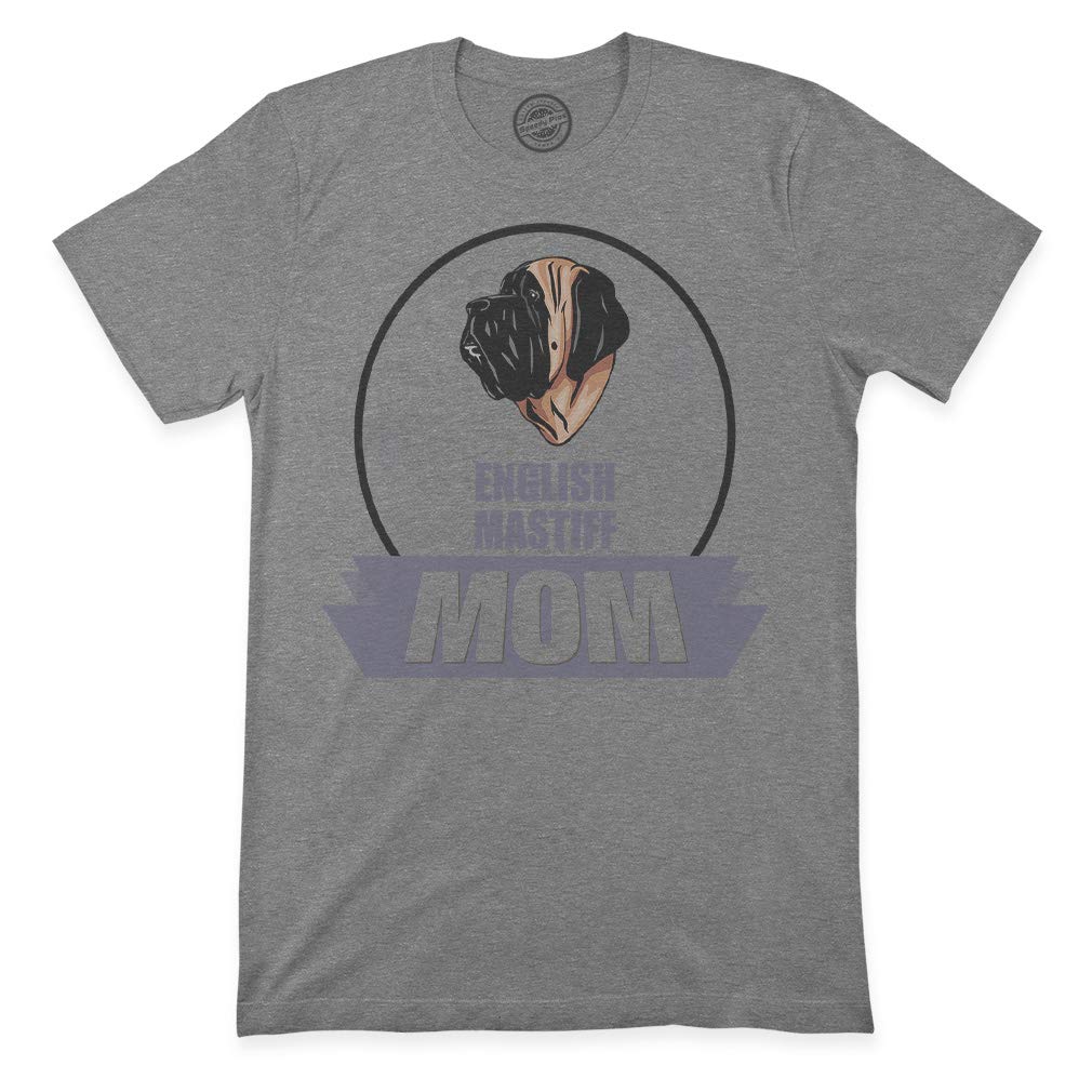 Premium English Mastiff Dog T-Shirt for Pet Lovers - Dark Gray