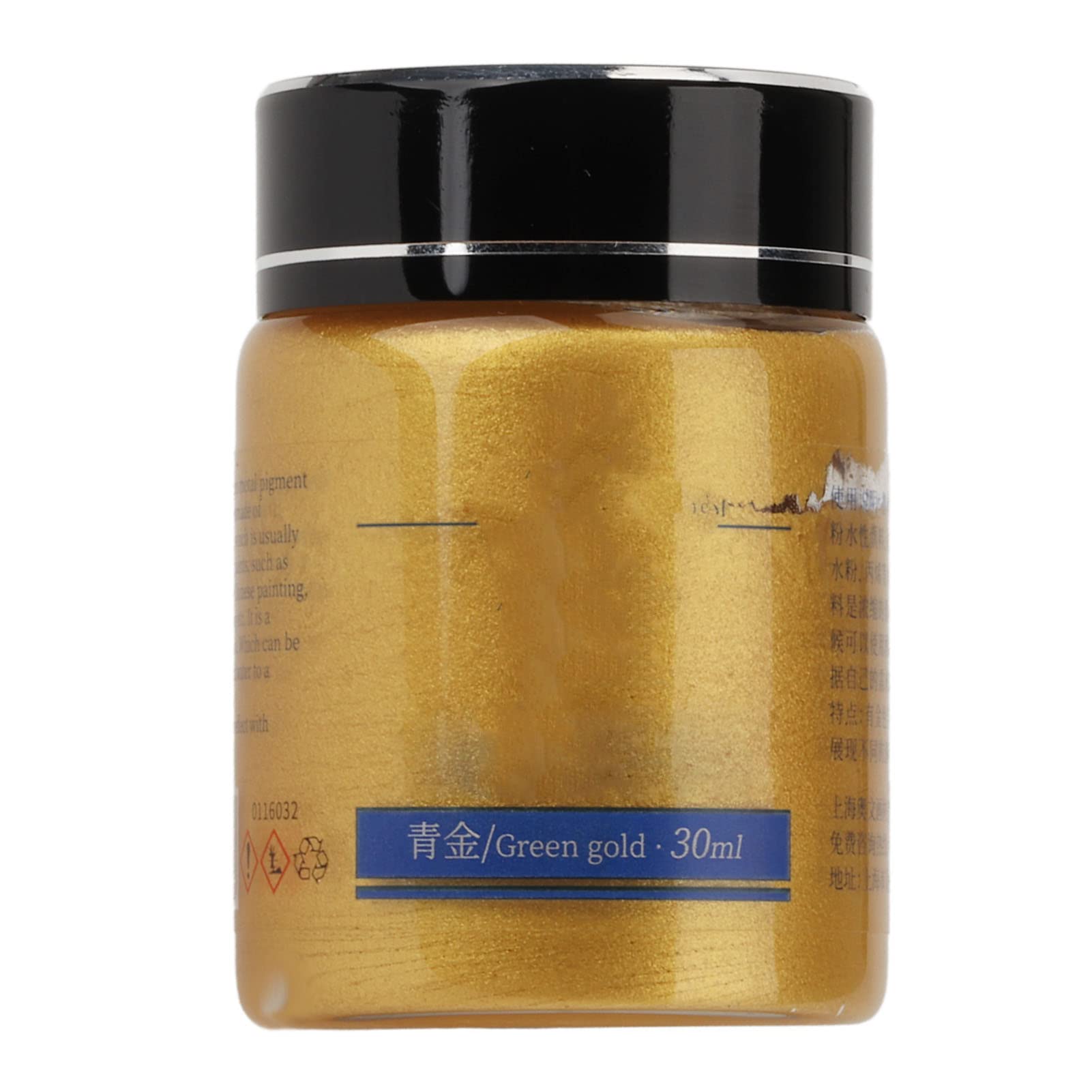 Premium Tgoon Metallic Pigment Paint - Blue Gold Watercolor for Chinese Painting | High Coverage, Waterproof, Strong Adhesion & Airtight | Perfect for Canvas, Paper, Silk & DIY Art Projects