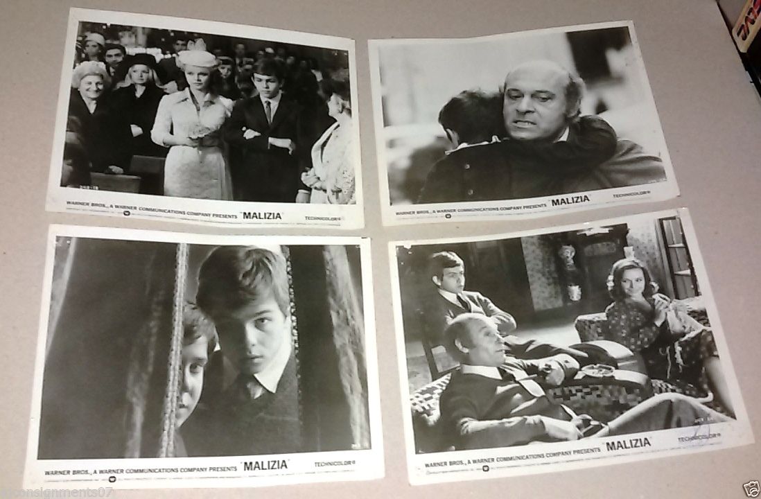 Vintage 70s Movie Stills Collection - Set of 18 Malizia (Laura Antonelli) Original Photos | Classic Italian Cinema Memorabilia for Film Buffs & Home Decor