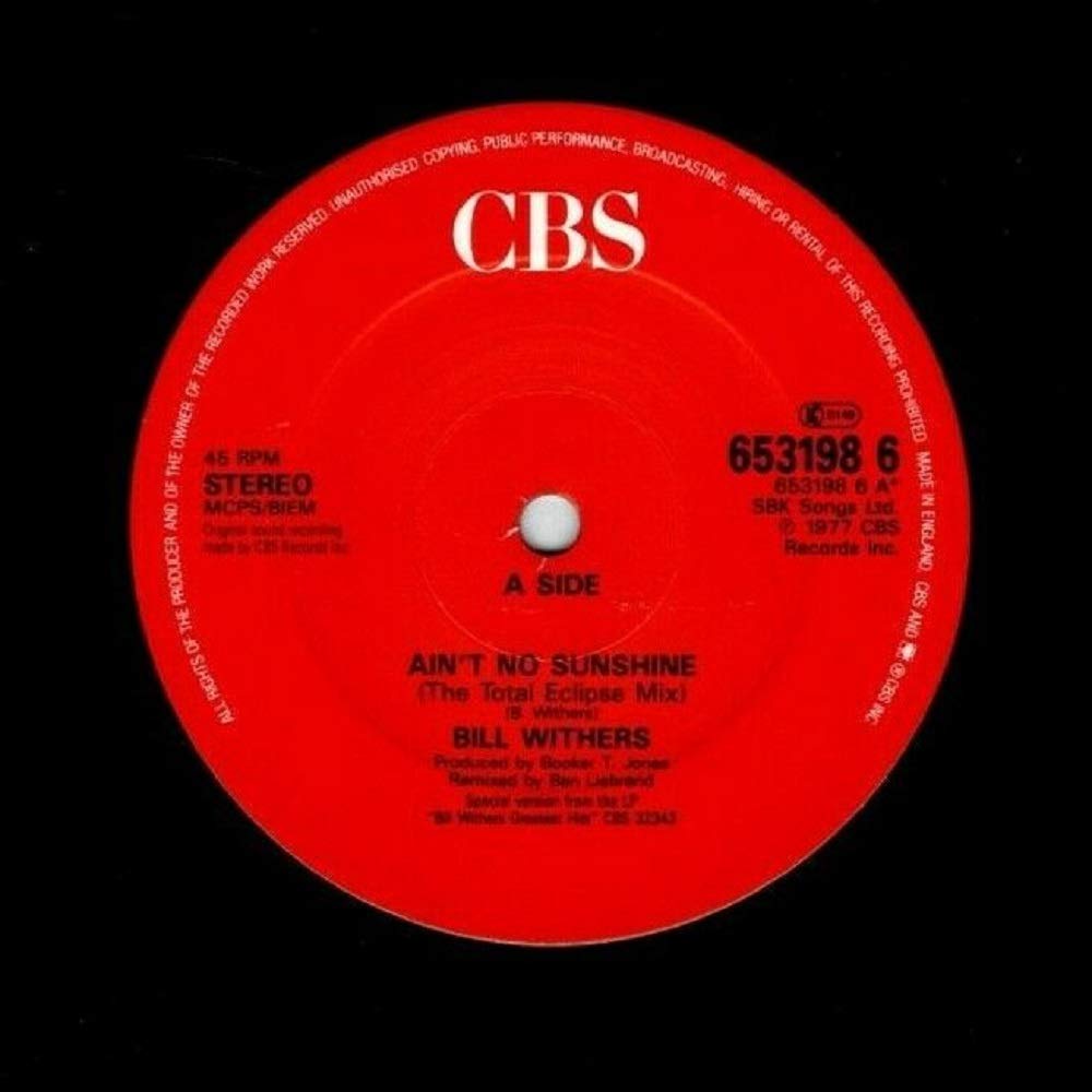 Bill Withers - Ain't No Sunshine (1988 Remix) | Classic Soul Music | Perfect for Relaxation, Workout & Romantic Moments