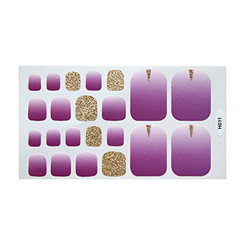 Summer Nail Decals Stickers - Waterproof DIY Nail Art Wraps for Women, Toenail & Full Nail Polish Stickers (#9) | Perfect for Beach Vacations, Pedicures & Nail Salon DIY Designs