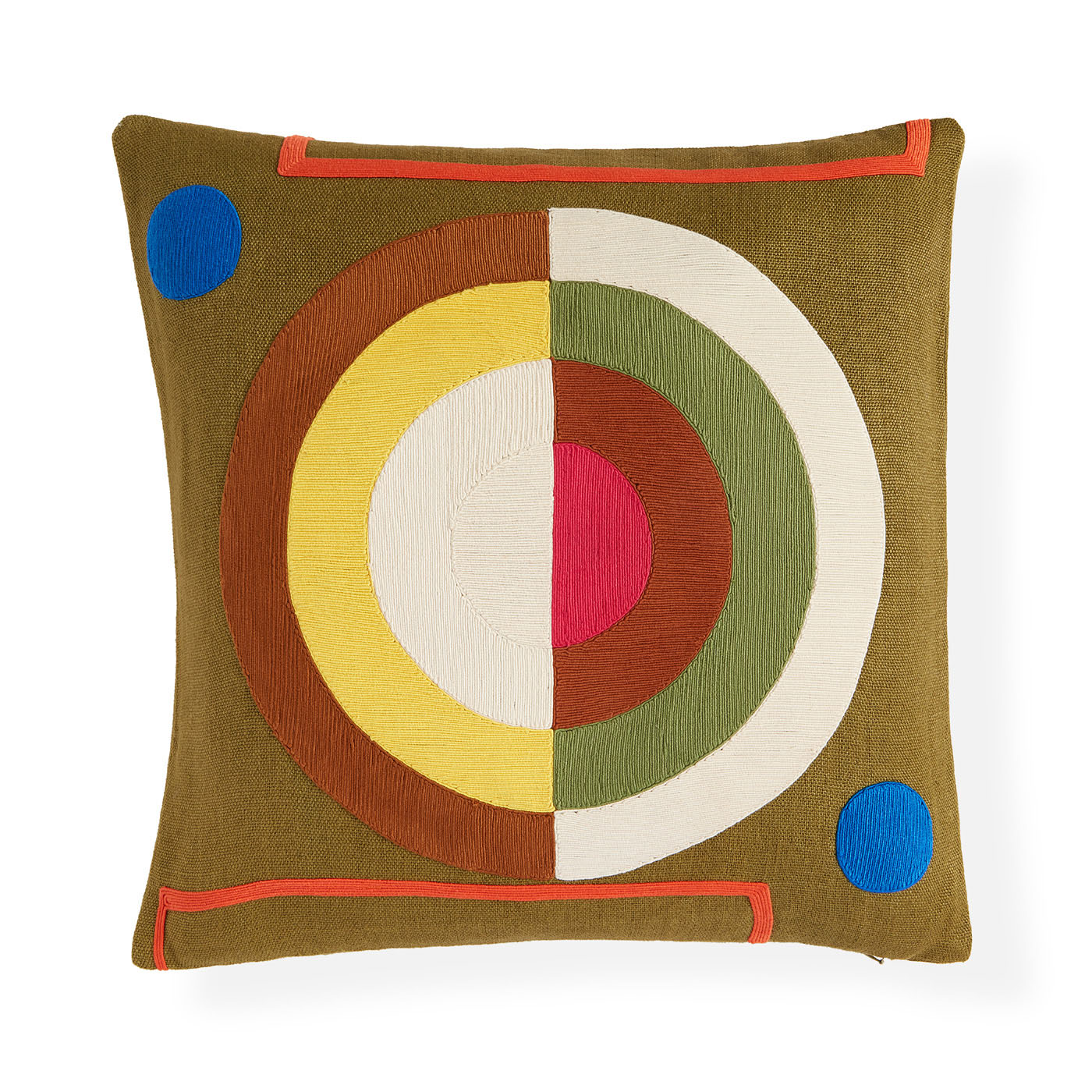 Monterey Bullseye Pillow - Soft & Stylish Throw Pillow for Couch, Bed, or Home Decor - Perfect for Living Room, Bedroom & Office