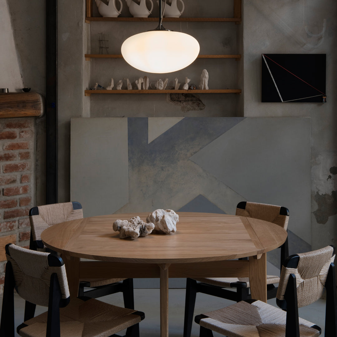 Modern C Chair Dining Chair with Durable Paper Cord Seat - Stylish & Comfortable for Kitchen, Dining Room, and Outdoor Use
