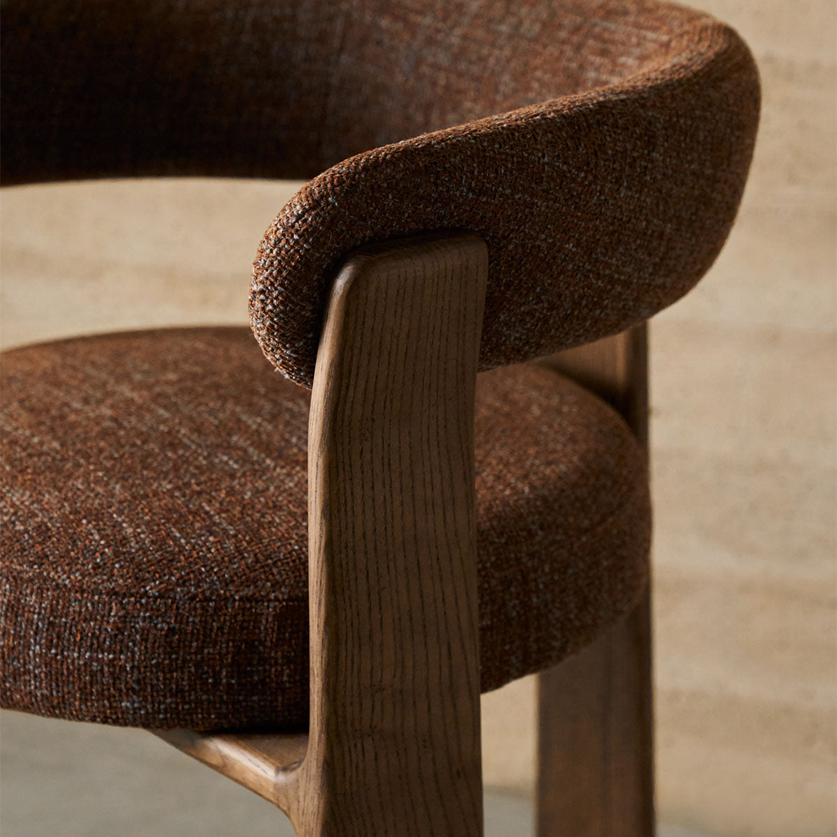 Elegant Granite 3-Legged Dining Chair - Modern Kitchen & Restaurant Furniture for Home & Commercial Use