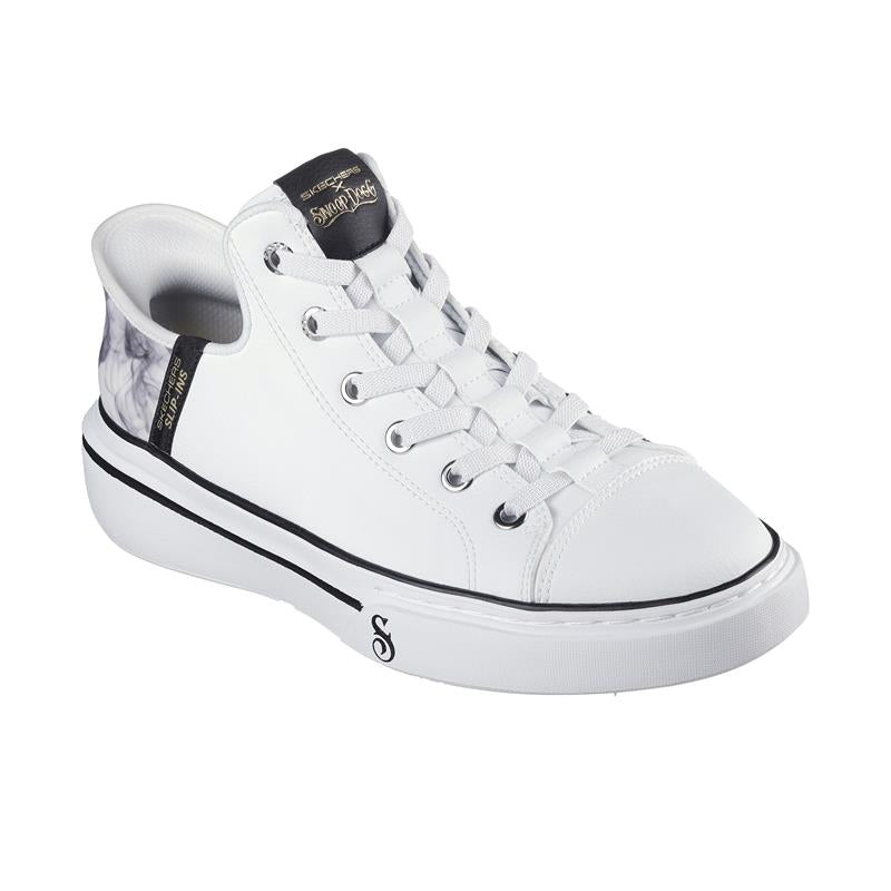SNOOP DOGG Slip-On Shoes - SNOOP ONE 251016/WBK - Comfortable Casual Sneakers for Men, Women & Unisex - Perfect for Streetwear, Hip Hop Fashion & Everyday Wear