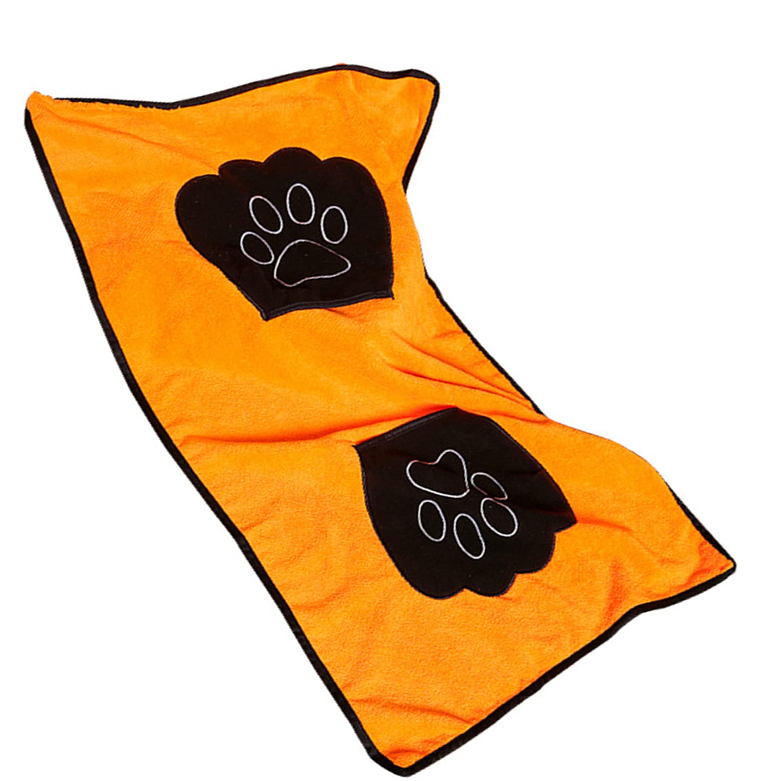 **Homeriy Microfiber Quick-Drying Dog Towel with Hand Pockets - Absorbent Pet Bath Towel for Dogs & Cats, Machine Washable - Perfect for Bathing, Grooming & Post-Swim Drying**
