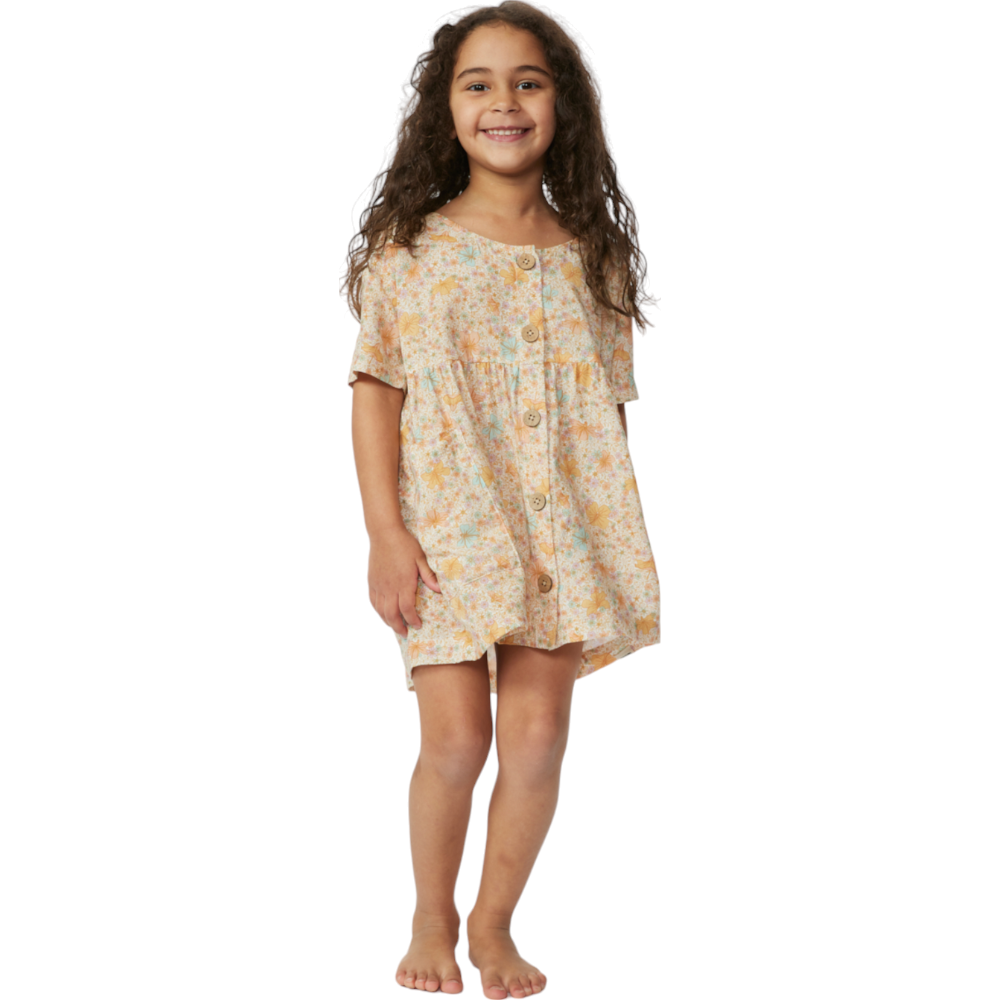 Rip Curl Crystal Cove Dress for Girls - Stylish & Comfortable Beachwear for Summer Outings, Vacations & Casual Wear