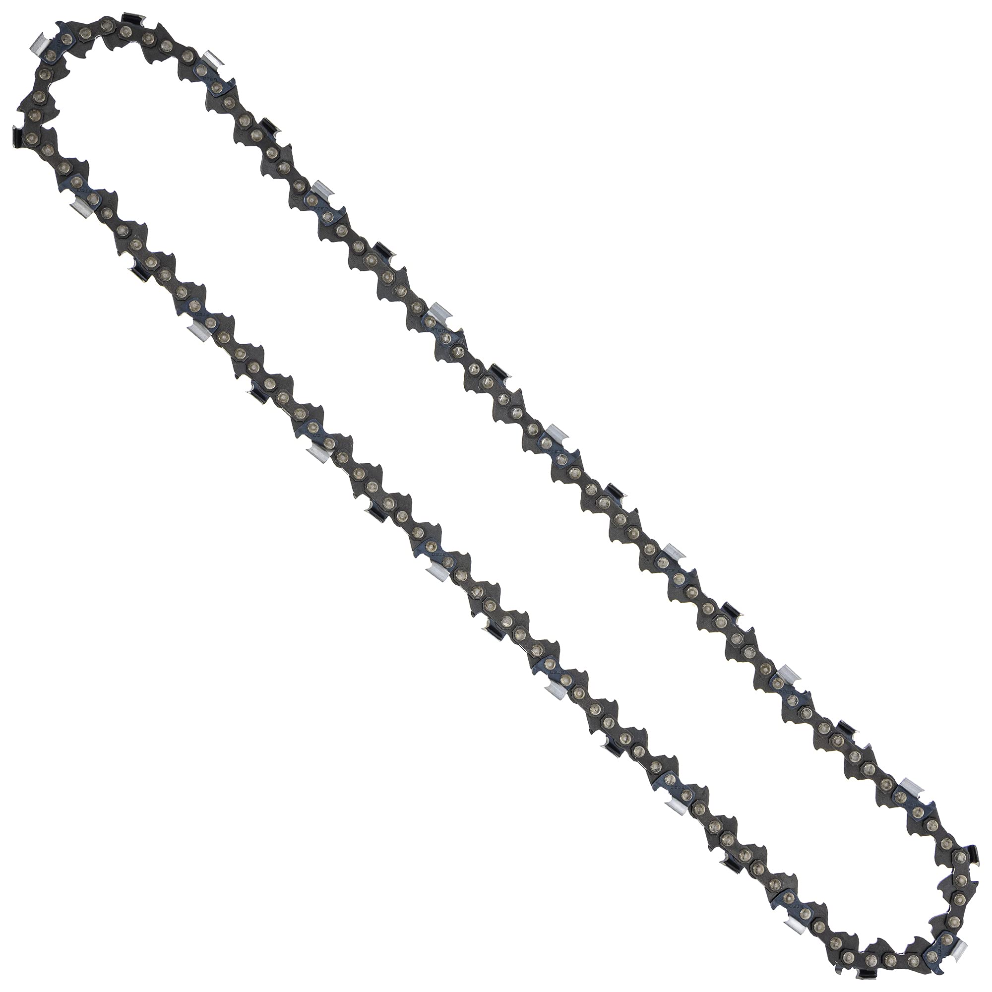 8TEN Semi Chisel Chainsaw Chain 18 Inch .058 .325 64DL 3 Pack - Professional Grade Chainsaw Replacement Parts for Wood Cutting, Tree Trimming and Firewood Processing